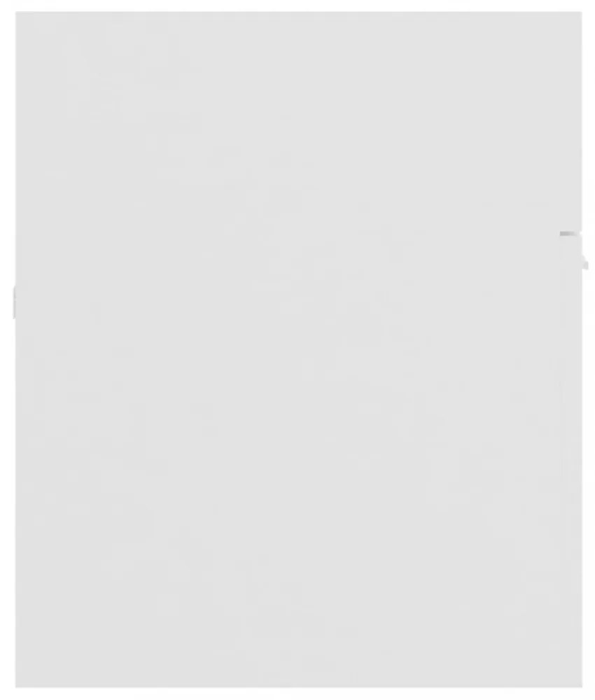 fehér szerelt fa mosdószekrény 100 x 38,5 x 46 cm