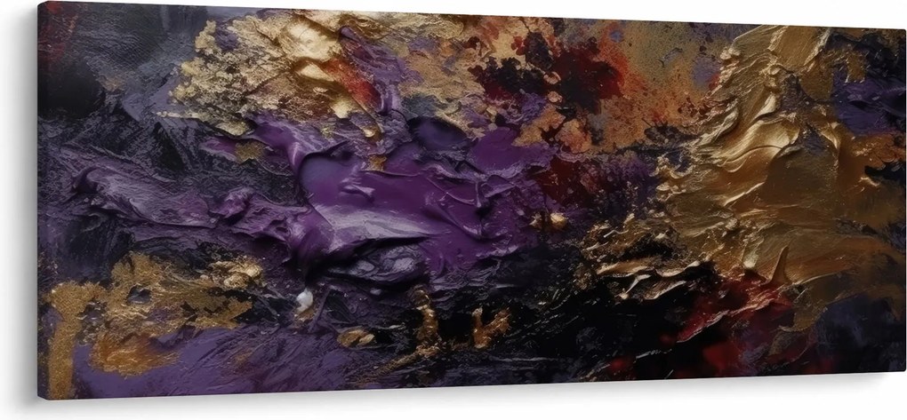 Kép - Texturált absztrakció (120x50 cm)