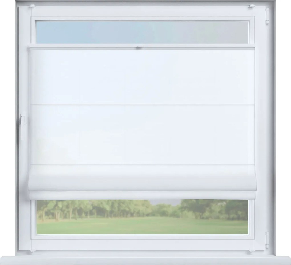 Kész pliszírozott roló római Szicília 140x180cm fehér