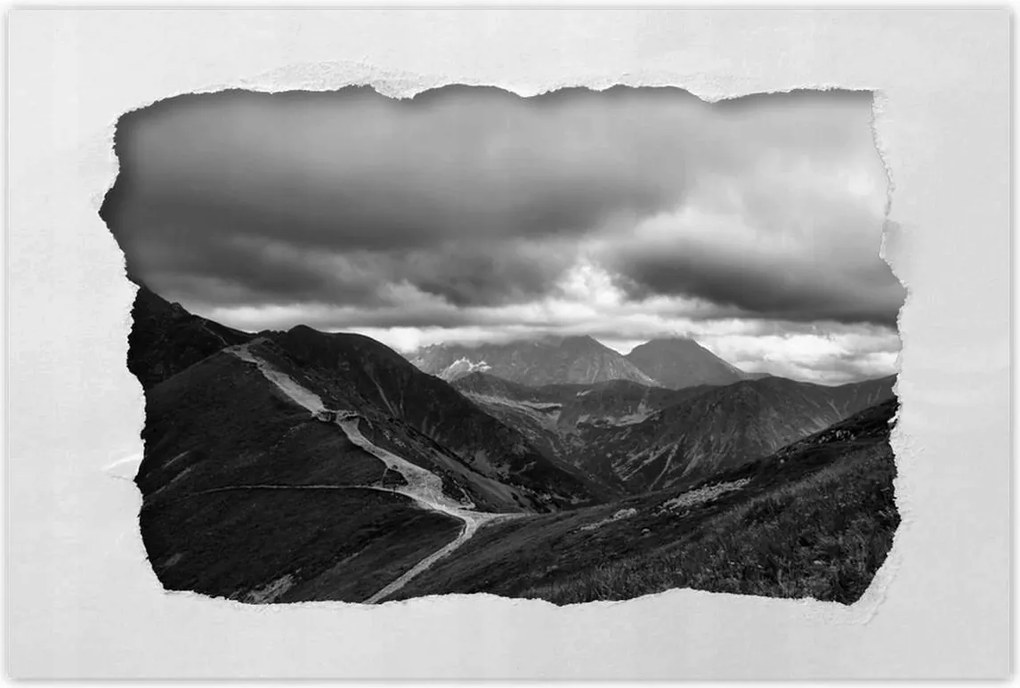 Poszterek 120x80 Tátra Lengyel hegyek Kilátás