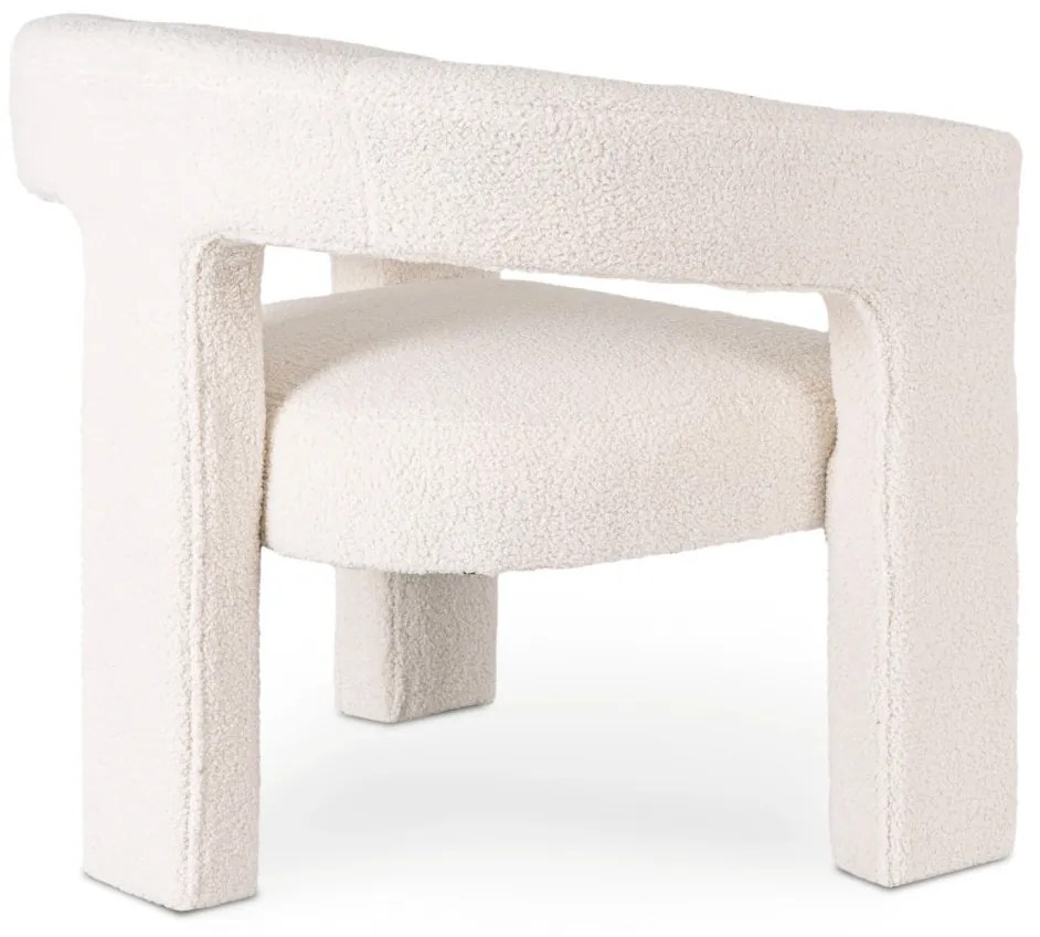 Modern Fotel Krém Színben. LILLE