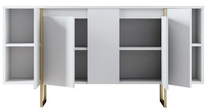 Luxe White and Gold szekrény