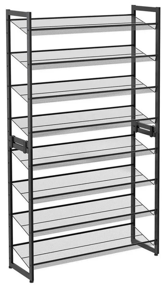 Cipőtartó ALVORO fekete