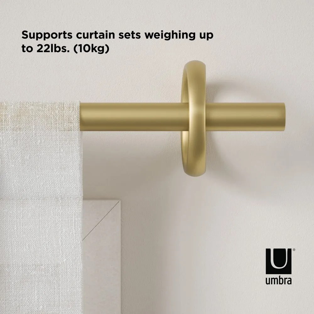 Acél bővíthető függönykarnis 107 - 305 cm Ringlet – Umbra