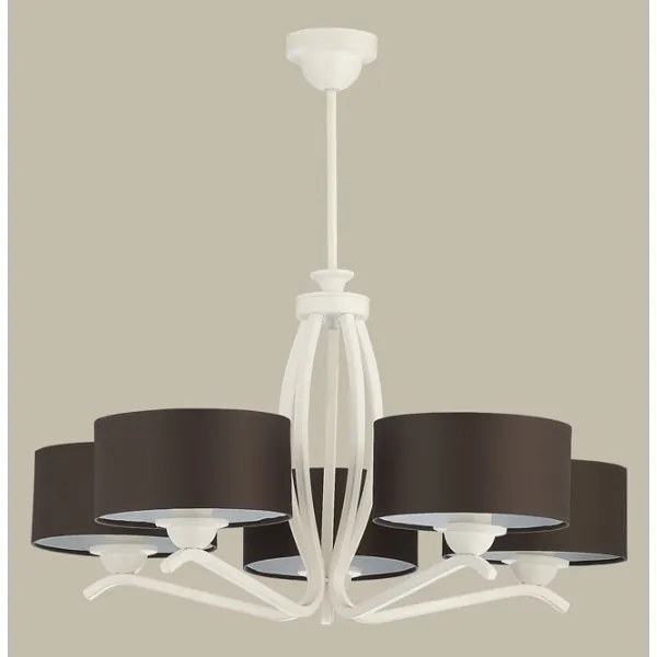 Jupiter 1192 - Függeszték KASZMIR 5xE27/60W/230V