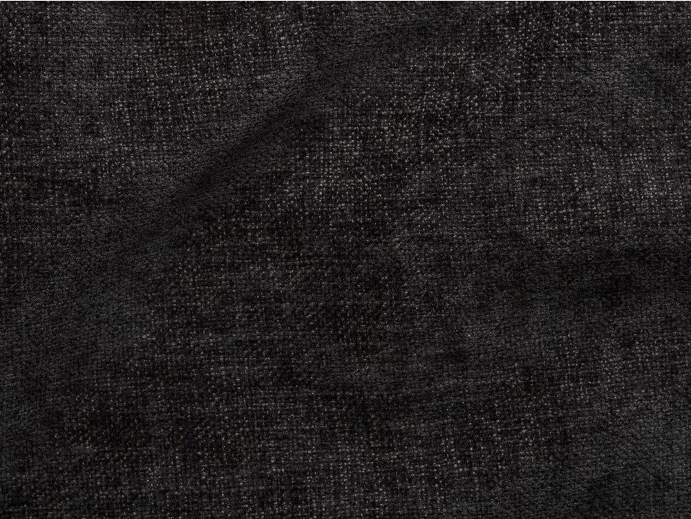 Fekete kanapé 224 cm Bergamo – Cosmopolitan Design