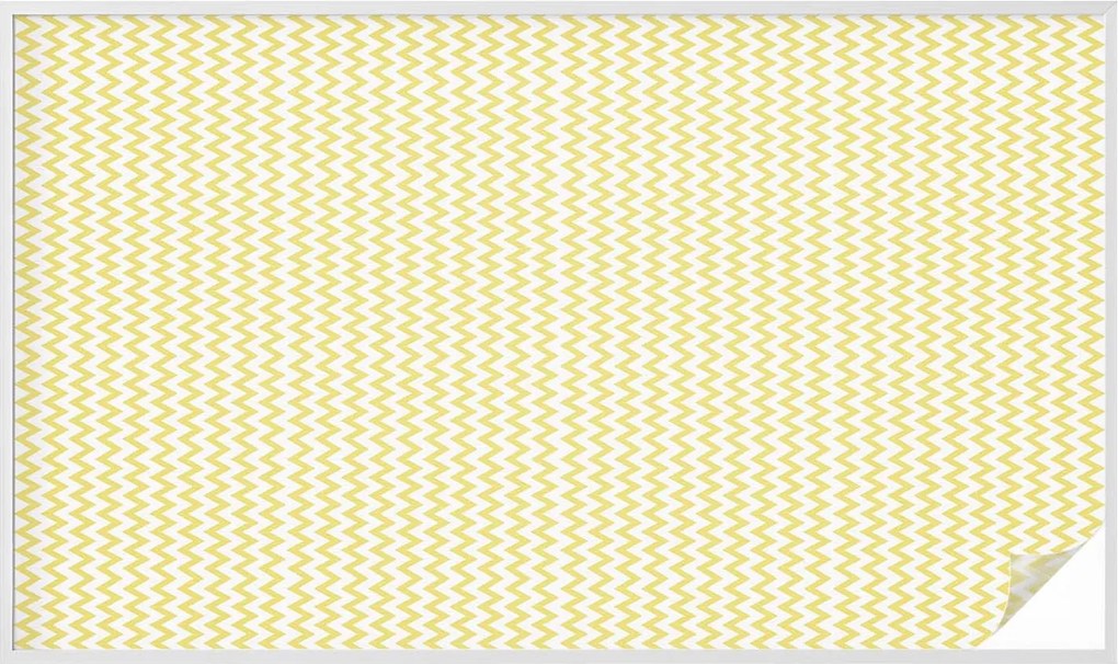 Furnér Ablakfólia Szélvédőre Adatvédelem Sárga cikk-cakk 200x116