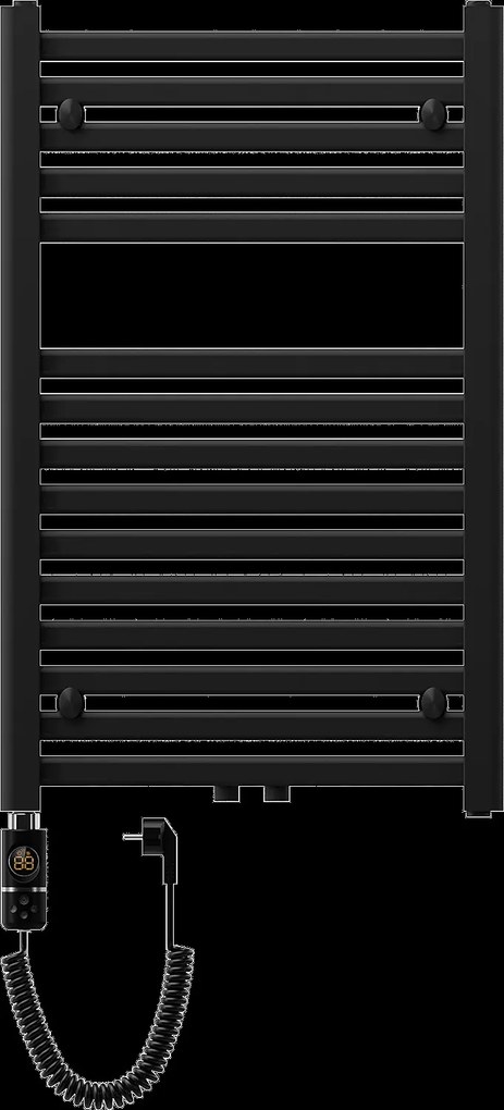 Mexen, Mexen Hades elektromos melegítő 800 x 500 mm, 600 W, czarny - W104-0800-500-2600-70