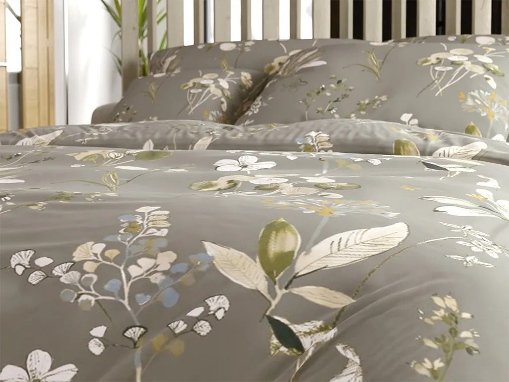 Mikroszálas ágyneműhuzat MOLIRI szürkésbarna Ágyneműhuzat mérete: 70 x 90 cm | 140 x 200 cm