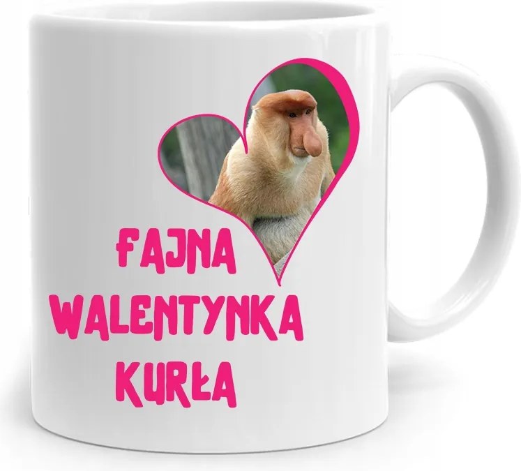 Bögre Ajándék Valentin Napra Hűvös Valentin Napi Tyúk nyomtatott fényképpel