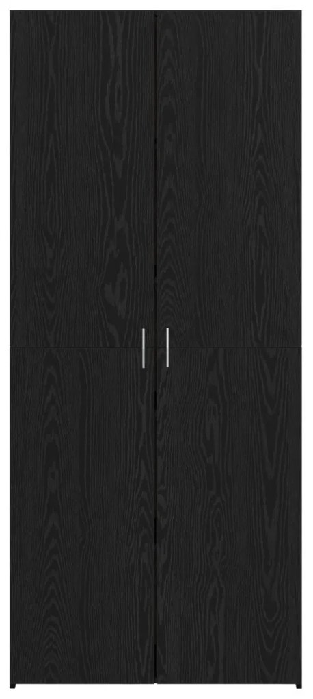 Büfé Fekete tölgy 40x42.5x185 cm Épített fa
