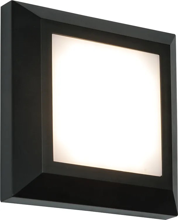 ENDON 61218 SEVERUS Modern Kültéri Fali Lámpa Fekete LED IP44