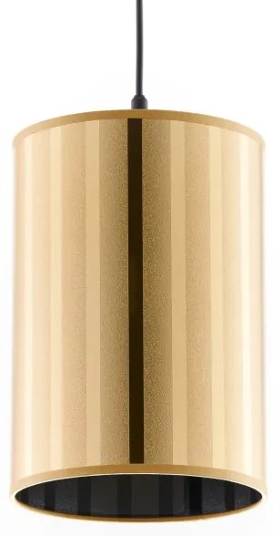 Jupiter 2090 - Kábeles csillár CORTINA 1xE27/15W/230V arany/fekete