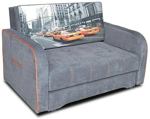 Hugo ágyazható, karfás  kanapé, 190 x 110 cm. a