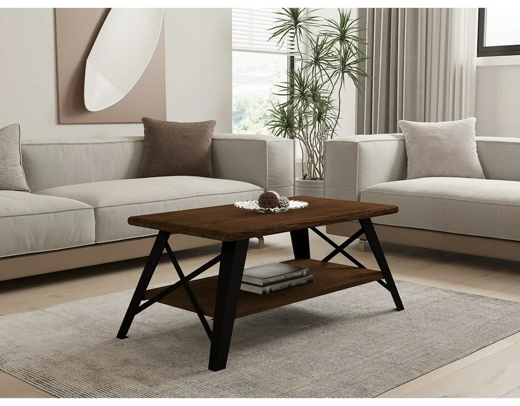 Konik Walnut konferenciaasztal