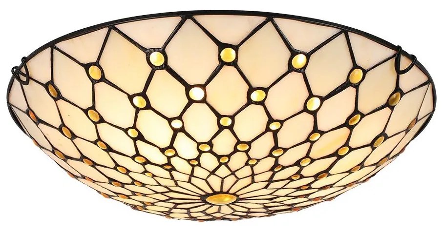 Prezent 1713 - Mennyezeti lámpa TIFFANY 3xE27/40W/230V