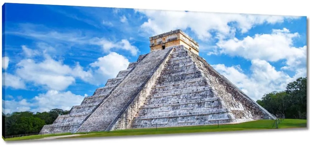 Vászonkép 100x40 Kukulkán piramis Mexikó