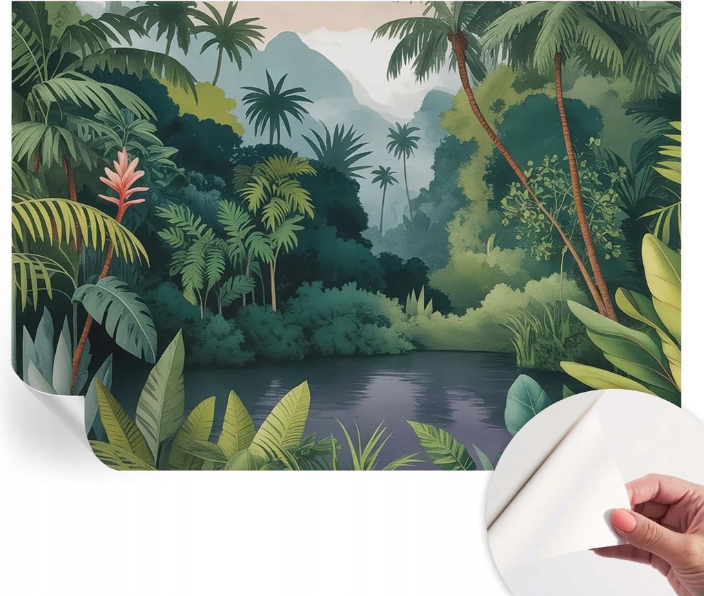 Fali fotótapéta Hálószobába Nappaliba Egzotikus táj 208x146 cm