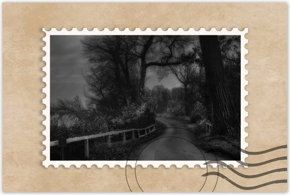 Poszterek 60x40 Holdfényes dán út