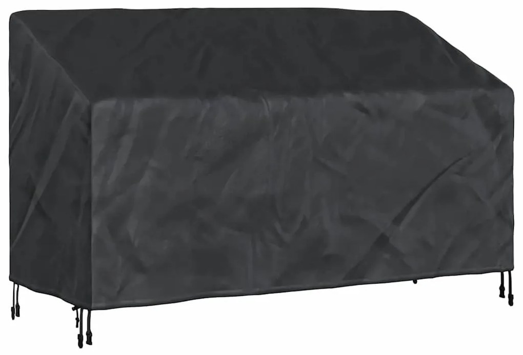Kerti Pad Borító Fekete 165 x 70 x 65 / 94 cm 600D szövet