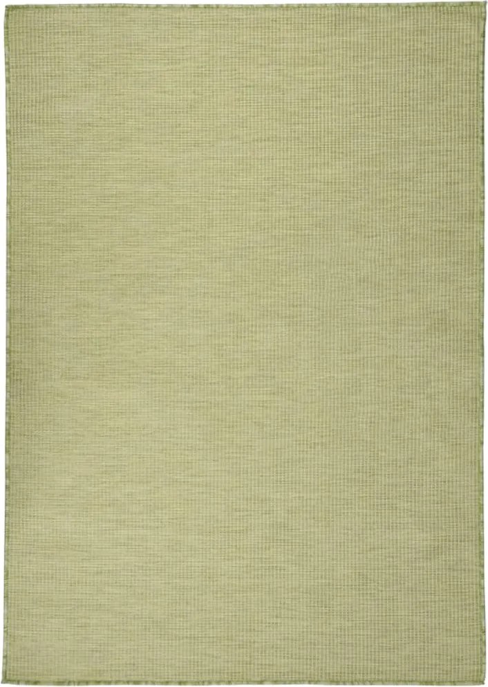 vidaXL zöld lapos szövésű kültéri szőnyeg 200 x 280 cm