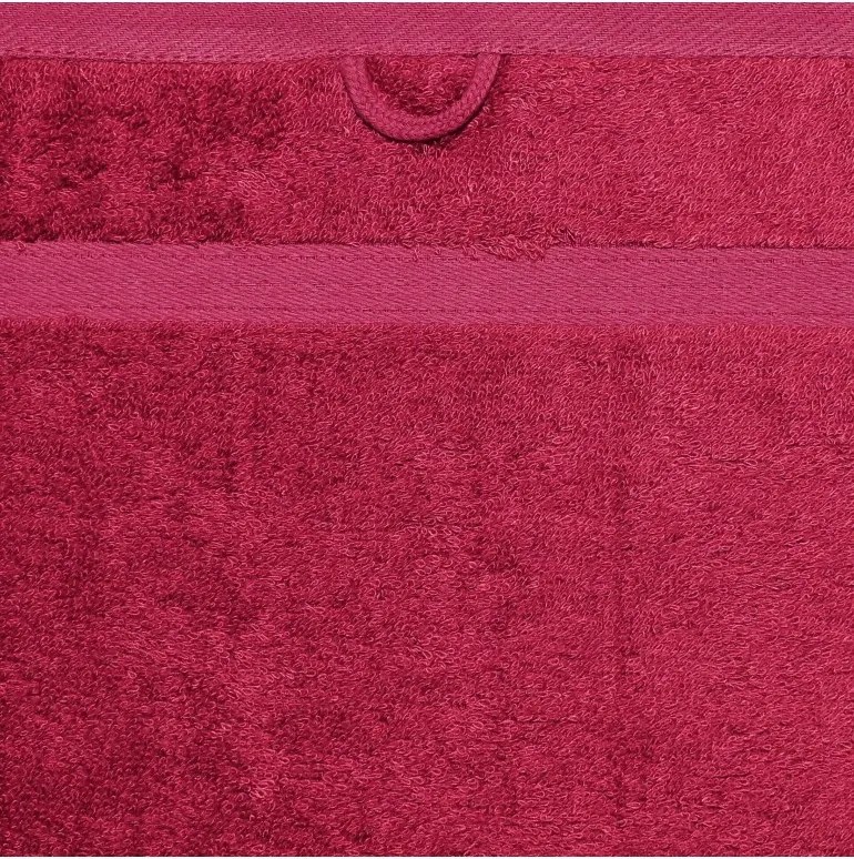 EMI bordó bambusz törölköző és fürdőlepedő szett 2db