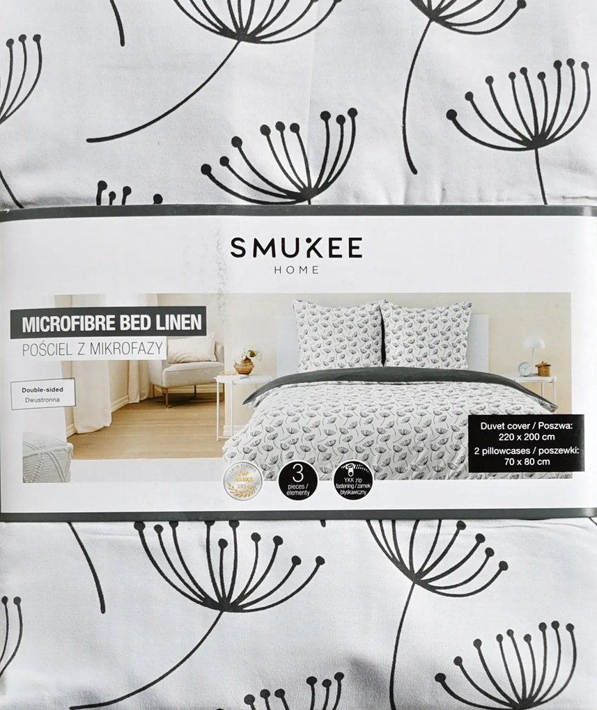 Mikrofázisos ágyneműhuzat 220 x200 2 párnahuzat