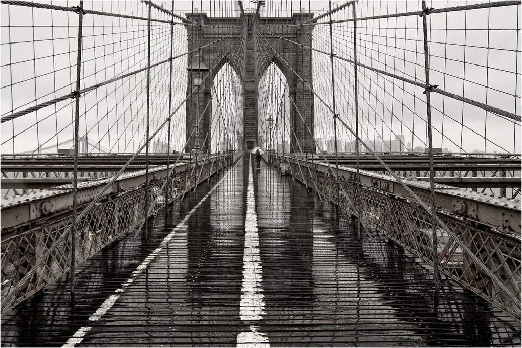 Kép - Brooklyn híd (90x60 cm)