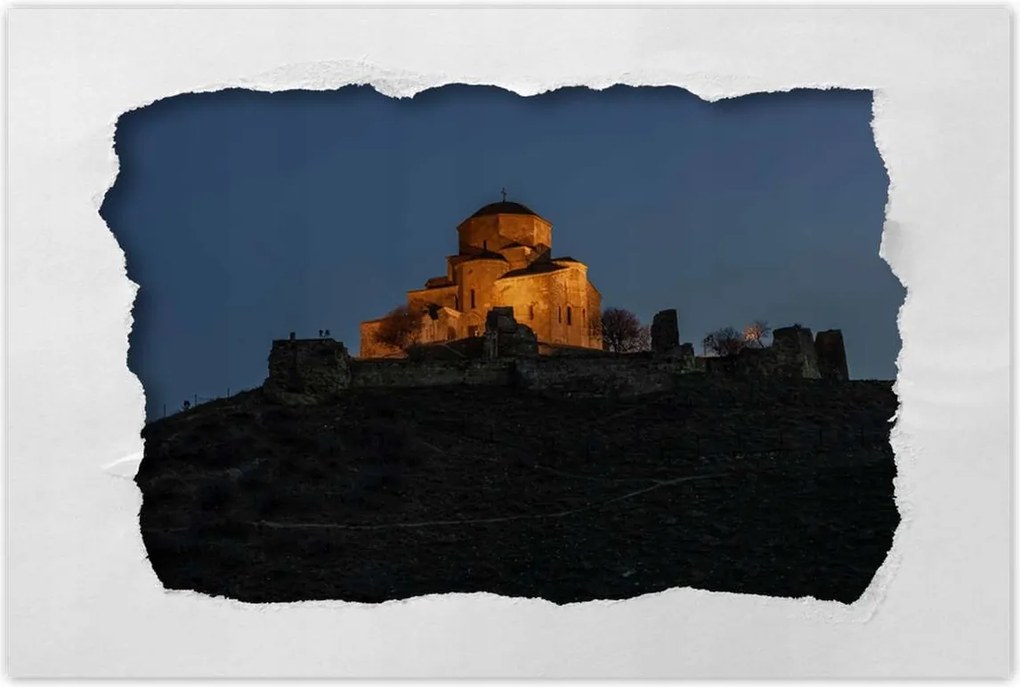 Poszterek 120x80 Mtskheta kolostor Grúzia