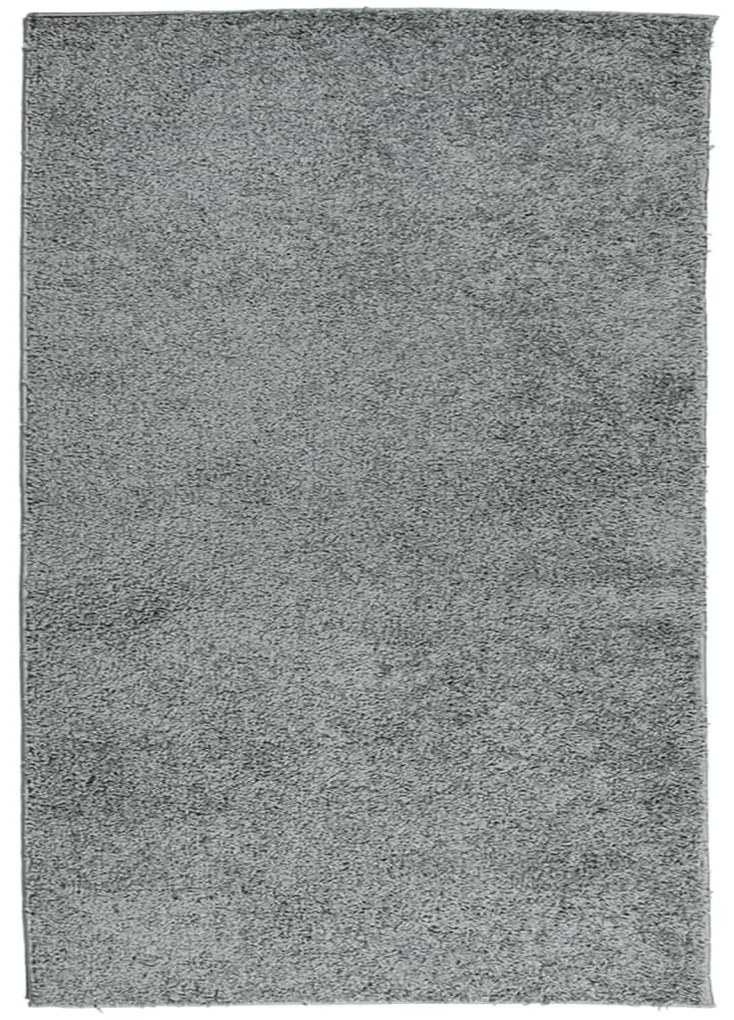 PAMPLONA zöld magas szálú bolyhos modern szőnyeg 160 x 230 cm