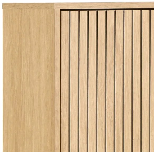 Olivia cipőtároló, tölgy színű