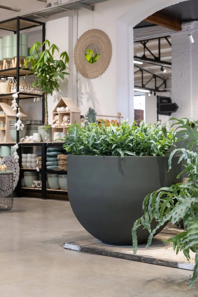 Pottery Pots Jumbo Mila virágcserép, fenyőzöld színű, több méretben - PotteryPots méret: M - ø 100 cm | m. 76 cm