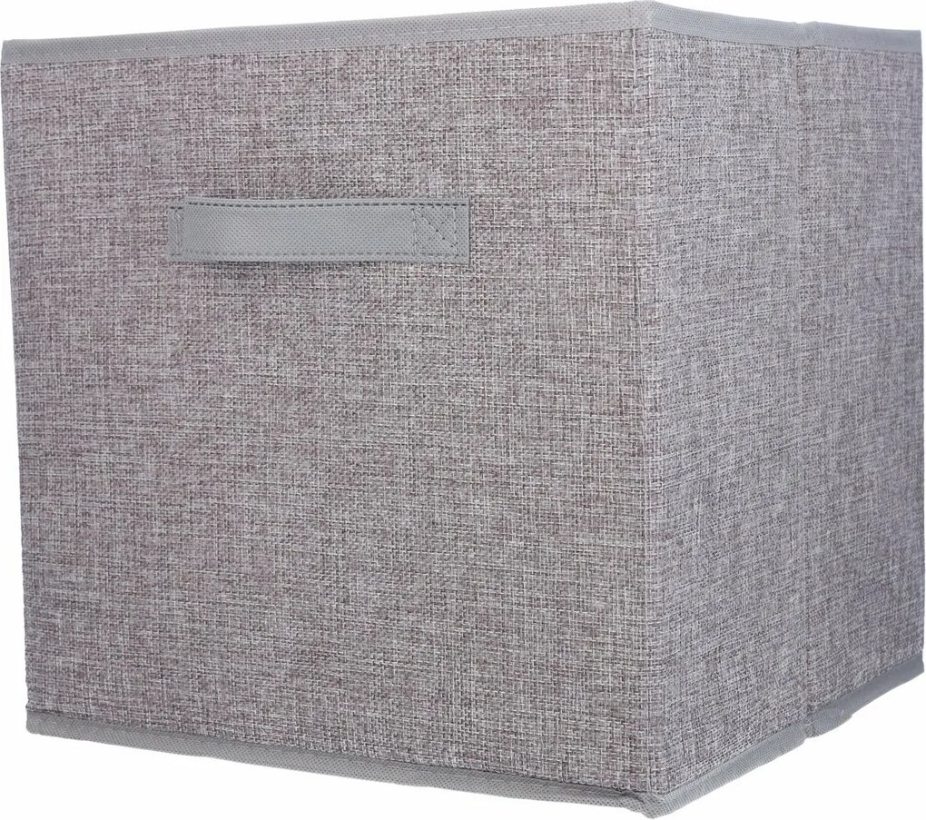 Textil tárolódoboz, 30 x 30 x 30 cm