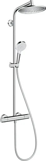 Hansgrohe Crometta S zuhanyrendszer termosztatikus csapteleppel króm 27268000