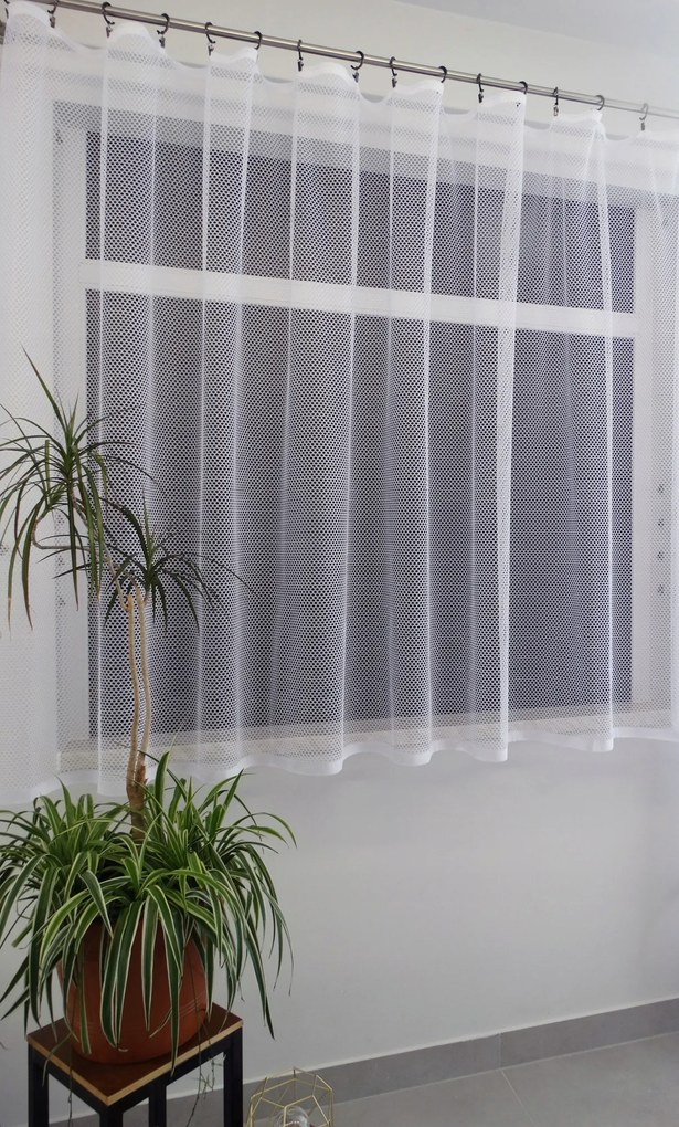 Mg Függöny háló 356400 Fehér 400x250cm készre varrt M