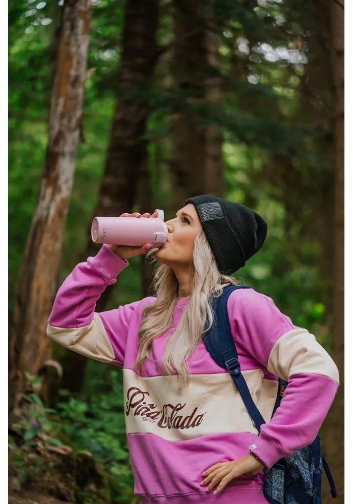 Fuori rózsaszín thermo utazóbögre, 400 ml - Vialli Design