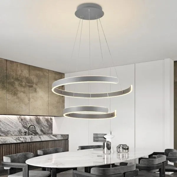 LED állítható fényerejű csillár kábellel LED/120W/230V 3000-6500K + DO