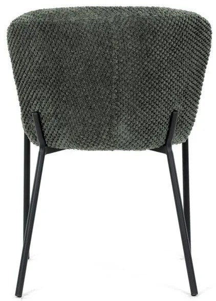 Zöld Bouclé Étkezőszék. CT-W1077 GRN2