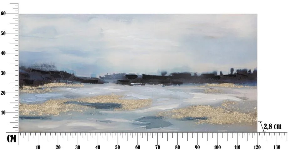 Festmény 120x60 cm Sky - Mauro Ferretti
