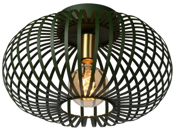 Lucide 78174/40/33 - Mennyezeti lámpa MANUELA 1xE27/60W/230V átm. 39,5 cm zöld