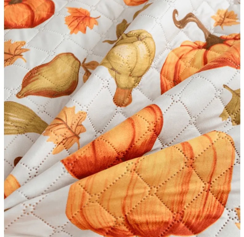 Ágytakaró AUTUMN PUMPKINS színes Méret: 220 x 240 cm