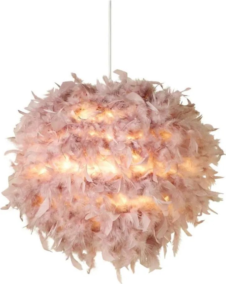 Searchlight 70393PI - KATE csillárhoz való búra, E14/E27, átmérő 50 cm, rózsaszín