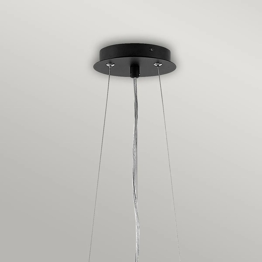Elstead glamour modern függeszték zuma fekete ezüst elshk-zuma6-sbs