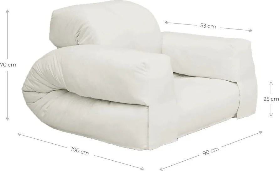 Hippo piros fotel - Karup Design