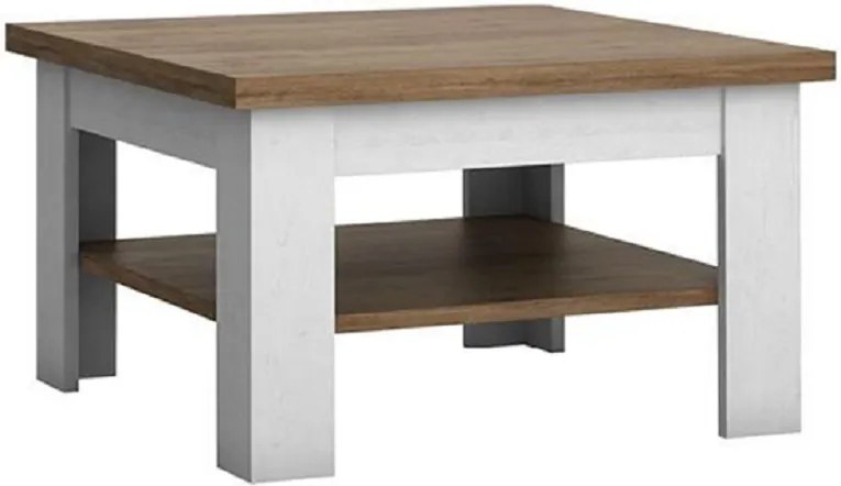 Dohányzóasztal, sosna Andersen/tölgy lefkas, PROVANCE