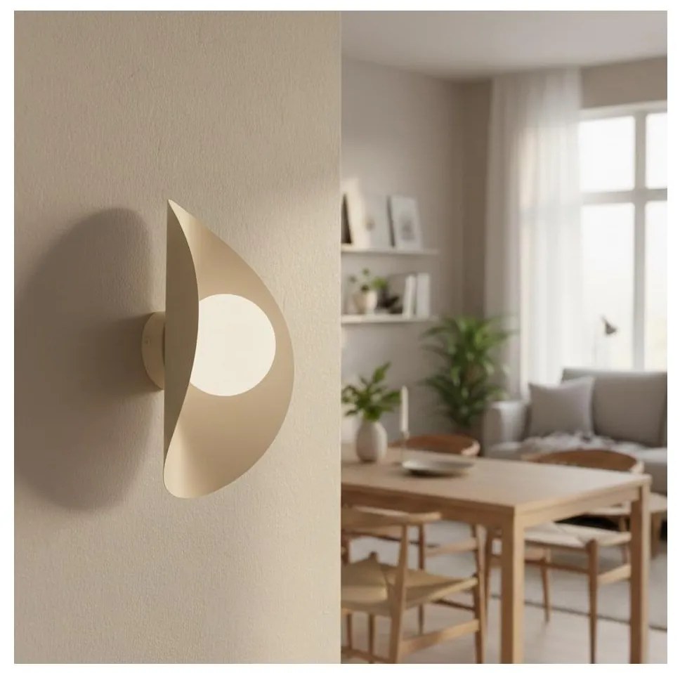 Fali lámpa FIERO 1xG9/8W/230V bézs