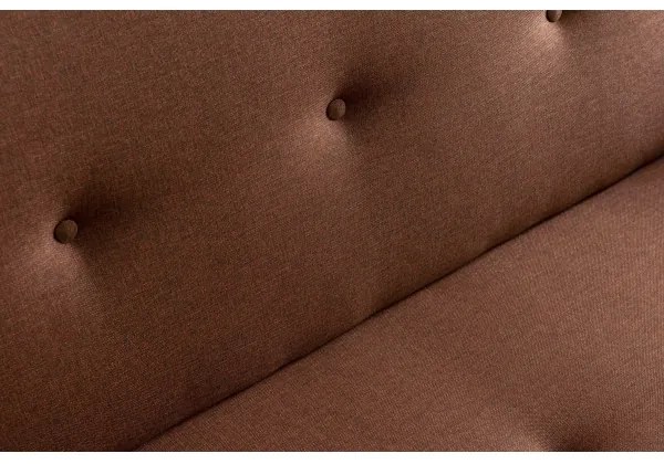 NARA kétszemélyes kanapé barna