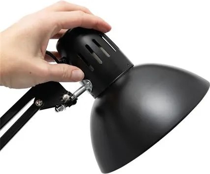 Asztali lámpa, LED, felfogatható, MAUL Study, fekete (VLM8230590)