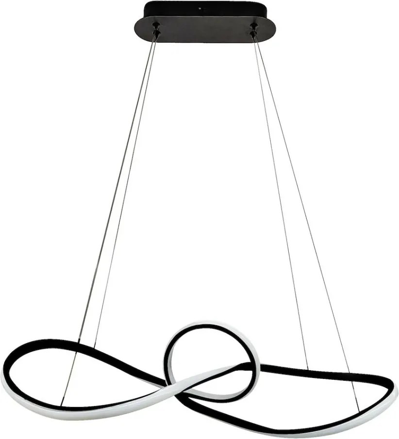 MILAGRO ML8116 Modern Led Függesztett Lámpa Fekete LED IP20