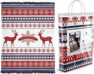 Meleg, Szép Takaró Karácsonyi Ajándéknak, Ünnepi Pléd Ágytakaró 150X200